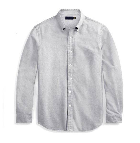 2012 новых мужских рубашек Верх маленькой лошади качества Вышивка блузки Рубашки с длинным рукавом Сплошной цвет Slim Fit Повседневная деловая одежда Рубашка с длинными рукавами