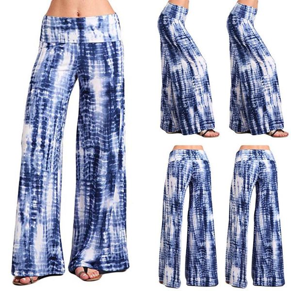 

yoga outfit woman casual pants print comfort sports hips high waist homewear baggy sportswear gym pantalones de mujer
