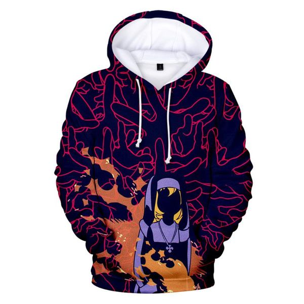 

men's hoodies & sweatshirts anime 3d print hoody fire force men hoodie, Black