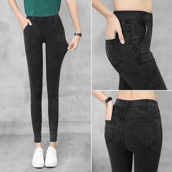 

women's leggings wholesale 2021 autumn winter selling fashion casual long pants l598, Black
