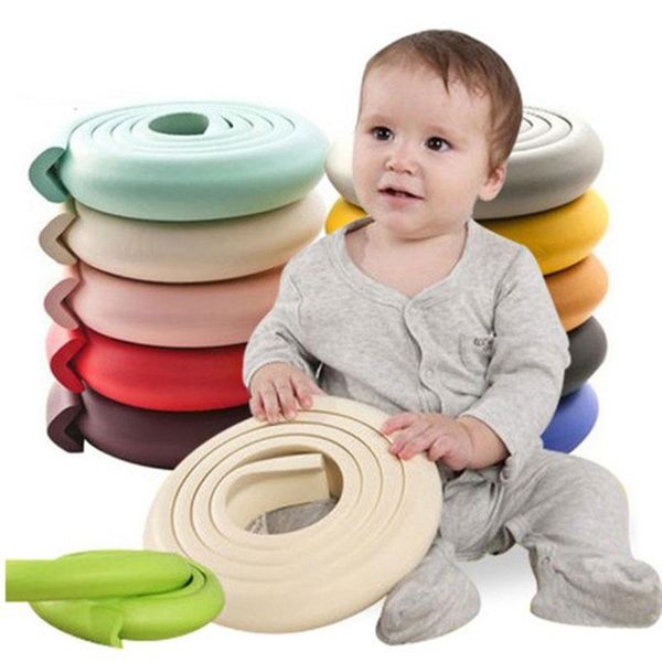 

corner&edge cushions 2m baby protection table corner guard strip safety protector glass furniture edge crash bar foam bumper