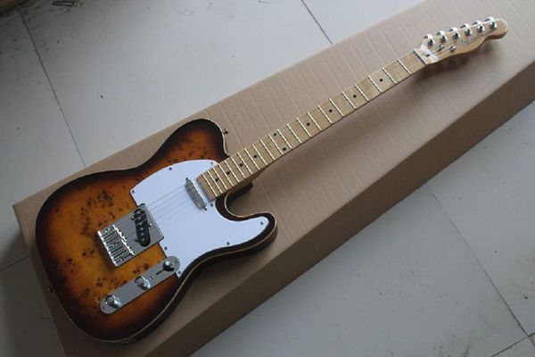 

wholesale f telecaster custom shop sunburst electric guitar chroming hardware