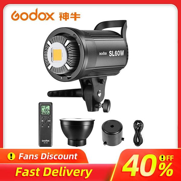 

flash heads godox po studio 60w high power tripod holder color film professional continuous light system pography lighting kit