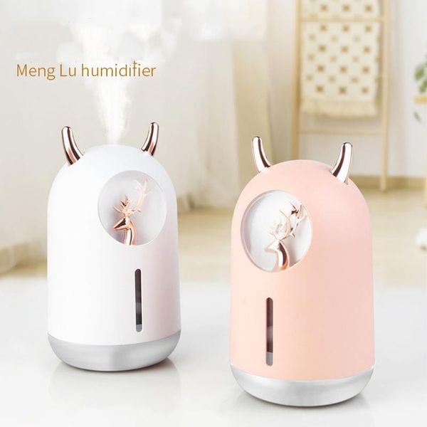 

humidifiers 600ml air humidifier aroma essential oil diffuser usb fogger mist maker with led night lamp for home office car use