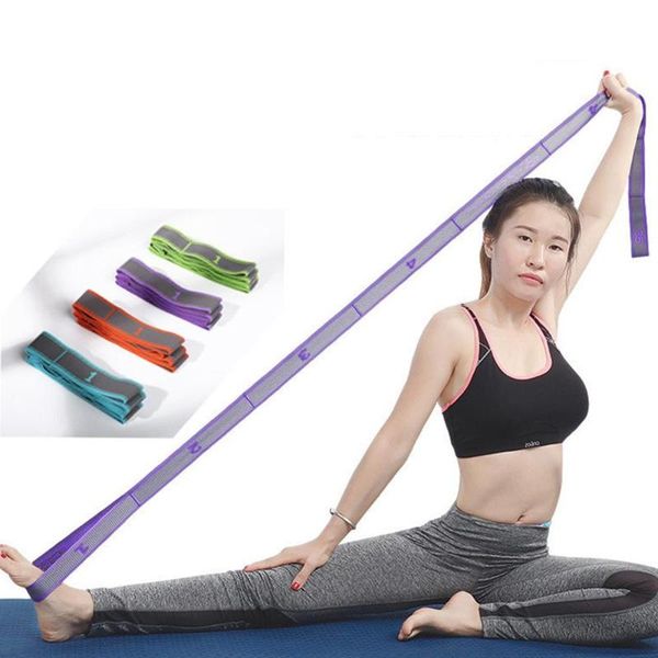 

pilates yoga band stretch resistance training loops strap bands
