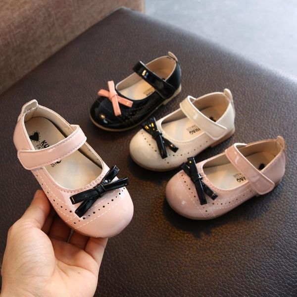

sneakers spring summer baby girls toddler infant bowknot princess sweet casual shoes fashion kids dance party leather leisure shoes#p4, Black;red