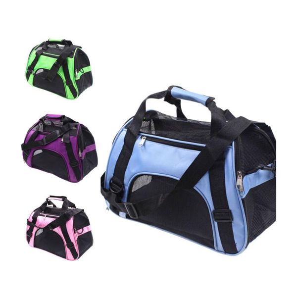 

univesal pet bag portable breathable mesh small dog cat backpack carrier outgoing handbag puppy outdoor travel bags supplies car seat covers