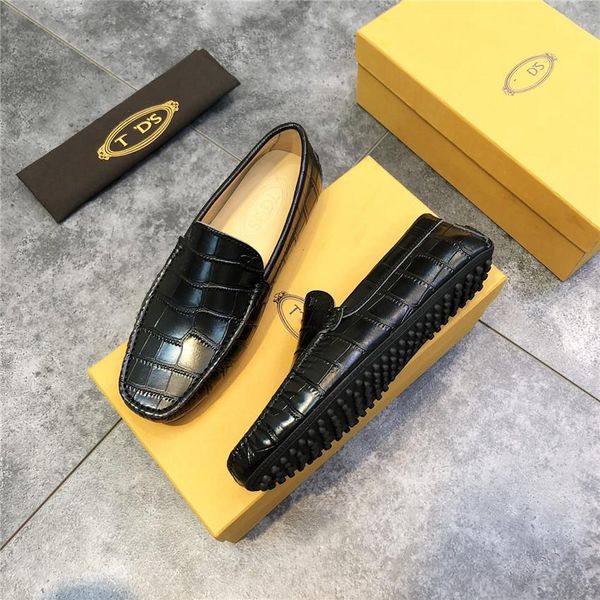 

brand noble black rhinestone men dress shoes velvet crystal luxury designer moccasins men's loafers office business man footwear zapato