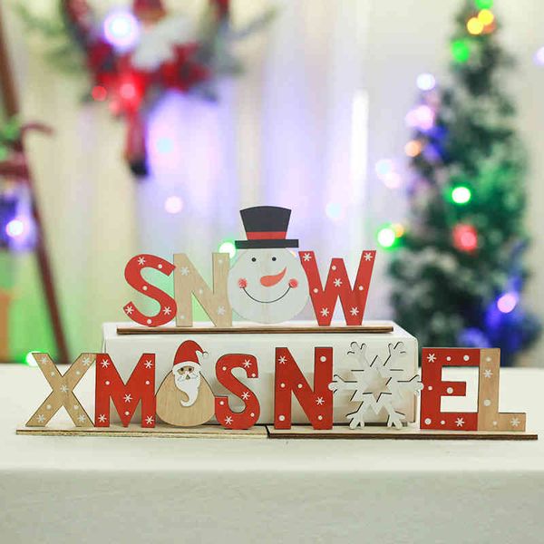 

christmas new festival decorations wooden ornaments deskcreative sell well