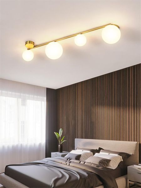 

ceiling lights nordic entrance hallway long glass modern luxury living room corridor aisle balcony bedroom art deco lamp