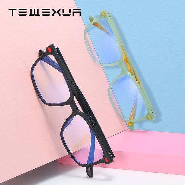 

fashion sunglasses frames tewexua brand style children anti-blue light glasses tr-90 frame boy and girls everyday shopping party uv400 prote, Black