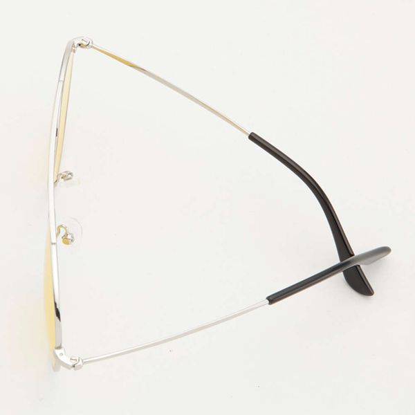 

highend accessories uv protected lens cycling round sun glass metal sunglass, Black