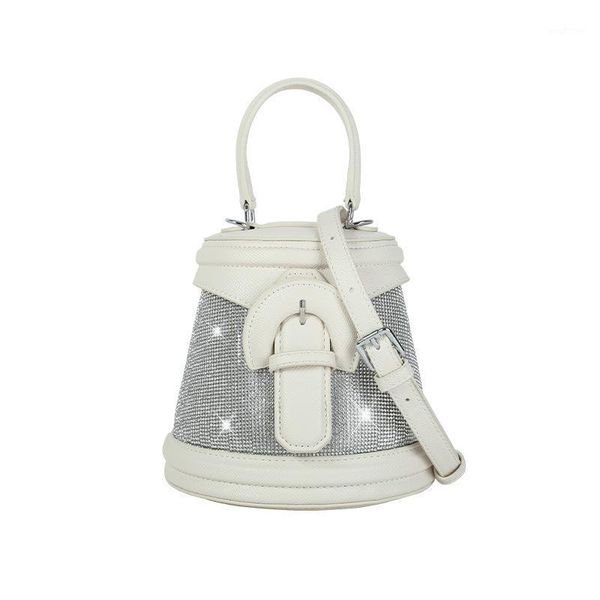 

evening bags luxury designer bucket bag diamond handbags for women biling shiny rhinestone circular girls ladies crystal