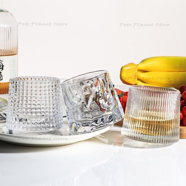 

wine glasses european style whiskey glass crystal shaker special-shaped foreign set