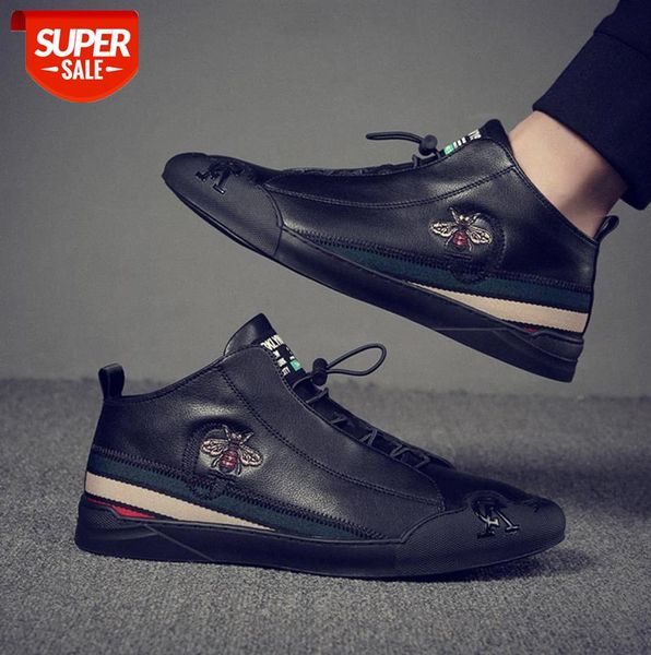 

aoxiang men's shoes business casual leather korean style soft sole plus velvet #fz9v