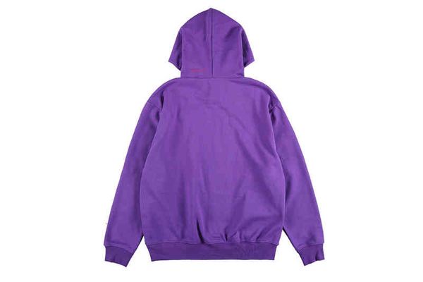 

purple letters printed hoodie men streetwear men's sweatshirts and hoodies, Black