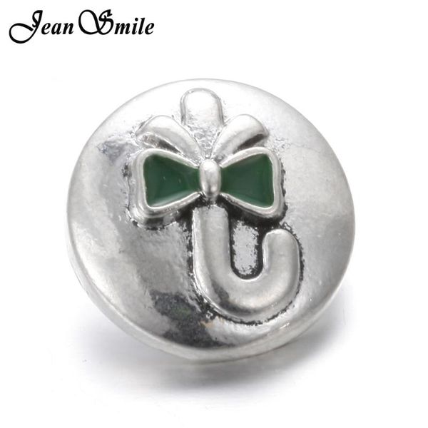 

charm bracelets 10pcs/lot est 18mm metal snap button painting oil christmas socks jewelry fit buttons bracelet bangle for, Golden;silver