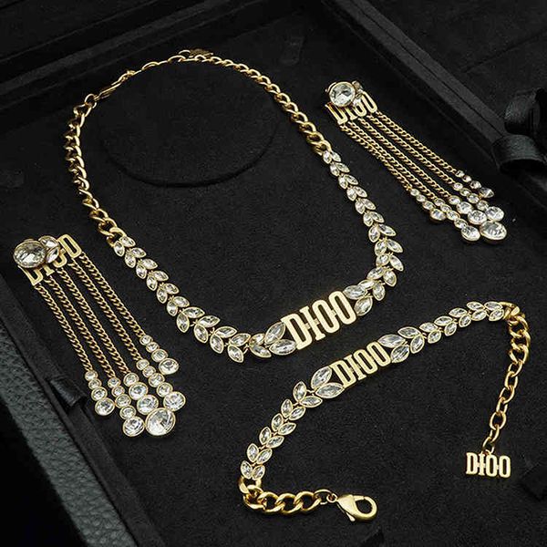 

70% off new worn wheat ear eye bracelet fashion letter necklace live broadcast, Golden;silver