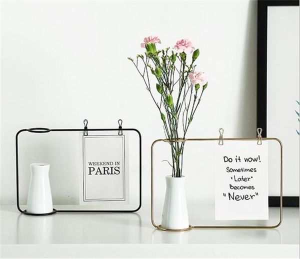 

frames and mouldings 30pcs creative iron po frame stand postcard clip holder home decor fashion design family friends include vas