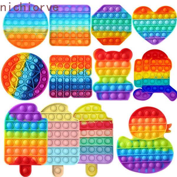 

famous funny fidget toy antistress toys for children push bubble fidget sensory toy squishy jouet pour autiste dhl stock
