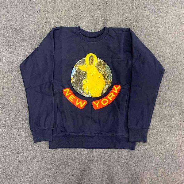 

kanye west york jesus is king sunday service print women hoodie hiphop men sweatshirt pullover fleeces, Black