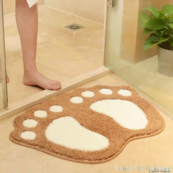 

selling footprint floor carpet for bathroom mat,anti-skid mats,banyo paspas takimlari,rugs bath room,mat in the toilet mats