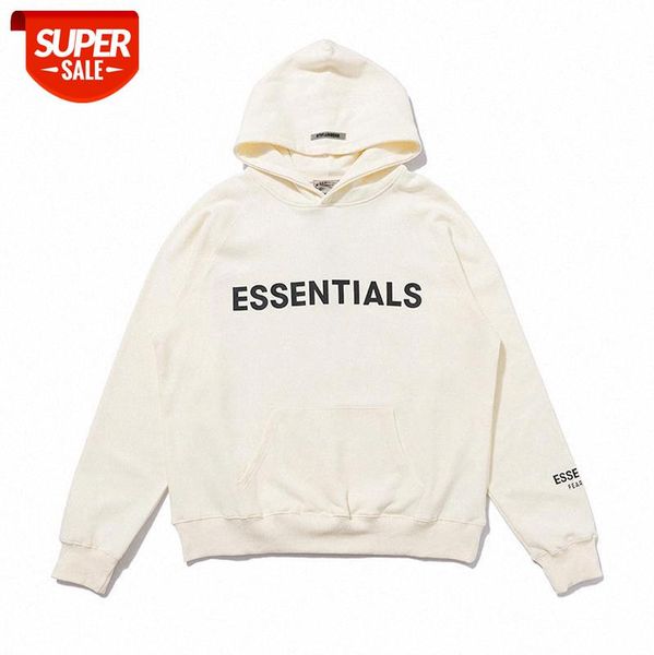 

essentials european and american street multicolor sweater high oversize letter printed hooded #jx7c, Black