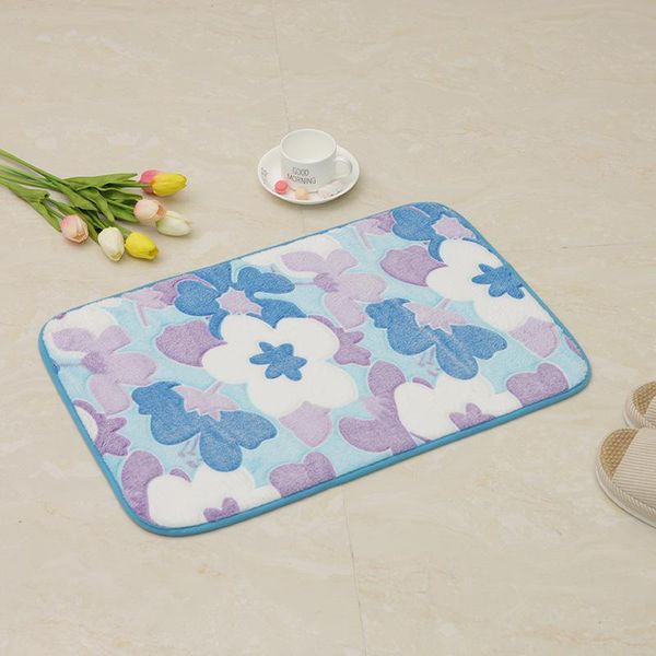 

carpets home bath mat coral fleece bathroom carpet water absorption non-slip absorbent washable rug toilet floor kitchen
