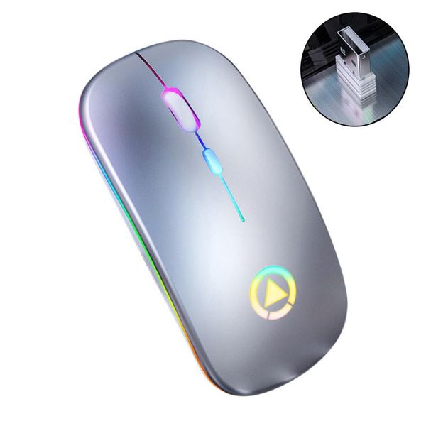 

mice wireless mouse silent mute rechargeable computer accessories for office