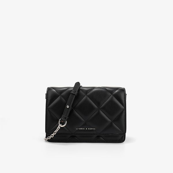 

designer bags fashion black lingge chain bag 2021 new women's messenger bag popular in summer