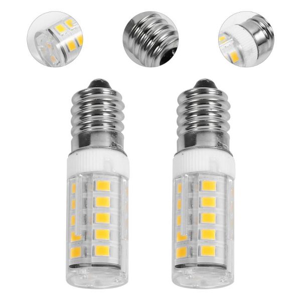 

2pcs led 4w e14 280 lumens kitchen appliance oven fridge range hood light bulb bulbs
