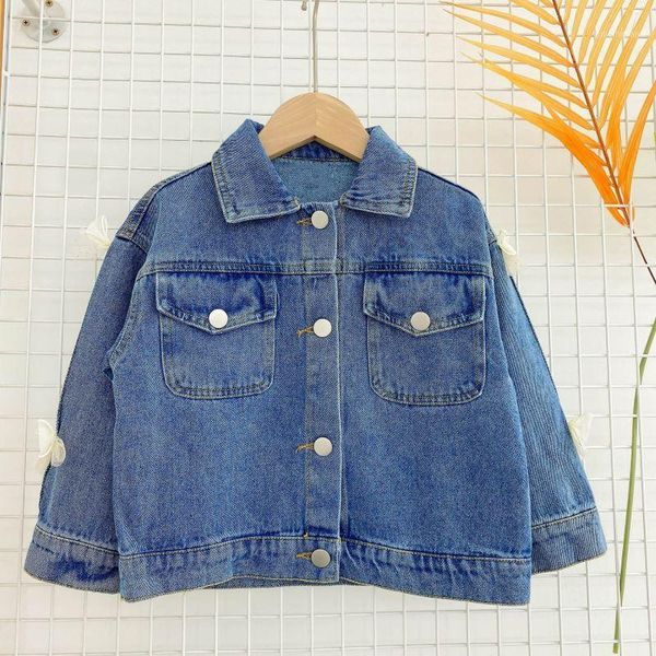 

jackets bear leader kids jacket spring autumn girls holes children jeans coats boys demin outerwear costume casual1, Blue;gray
