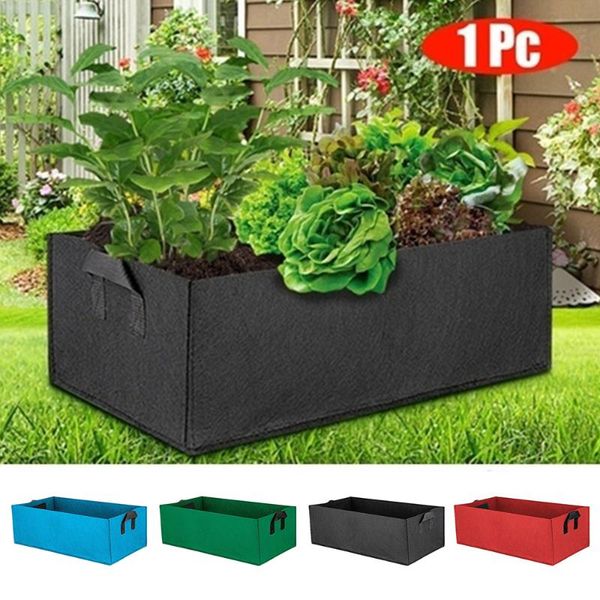 

planters & pots potato grow pot rectangle vegetable creative nonwoven practical spring plant bag tomato planting storage container