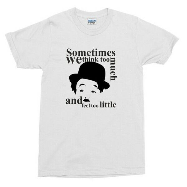 

charlie chaplin t-shirt-great dictator speech t-shirt, various, White;black