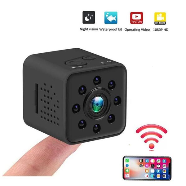 

small mini wifi camera ip hd 1080p video surveillance infrared sensor night vision camcorder dvr motion cameras