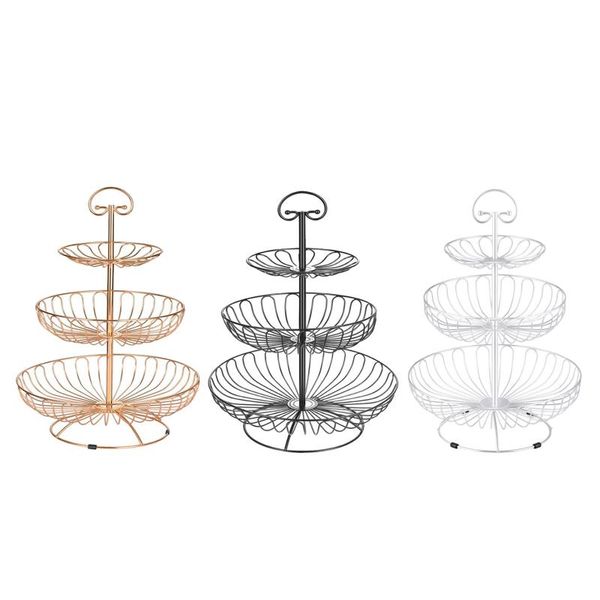 

storage baskets minimalism fruit bowl kitchen stand vegetable for countermetal wire display tray
