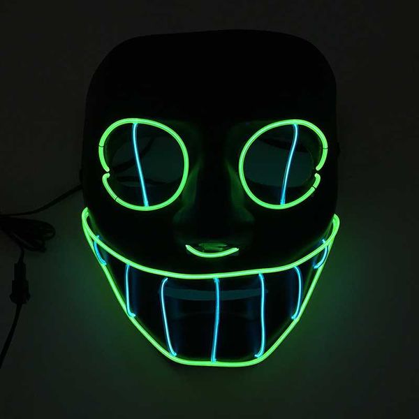 

other event & party supplies horror cobra mask glowing scary smile el wire for halloween