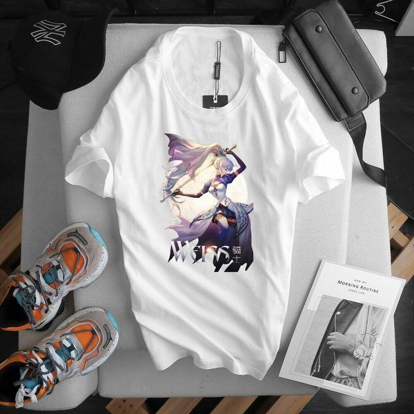 

rwby weiss schnee classic t-shirt, White;black