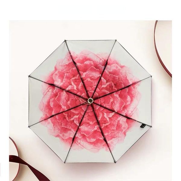 

umbrellas uv protection women umbrella fashion business windproof fold large guarda chuva household merchandises bd50uu