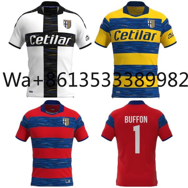 

men's t-shirts 2021 2022 parma 21 22 home away darmian gervinho inglese kucka karamoh shirts maillot de futol, White;black