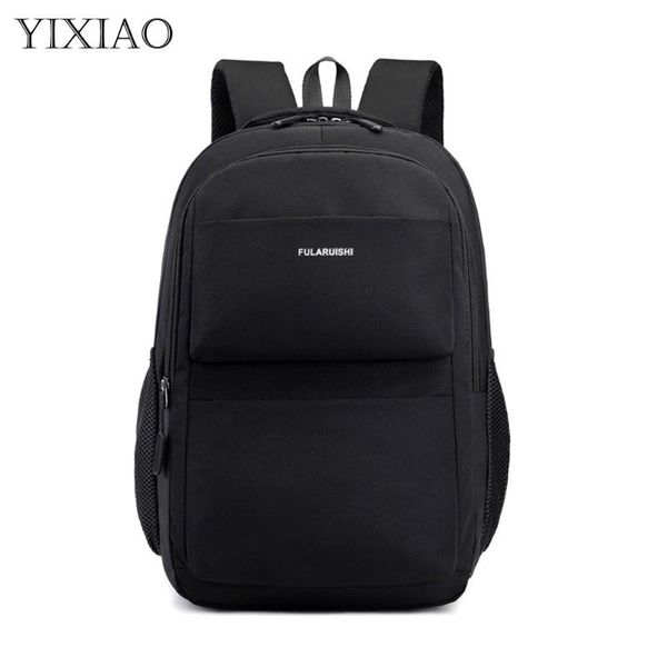 

backpack yixiao fashion men's lap15.6 oxford multifunctional large capacity school bags for male outdoor travel backpacks