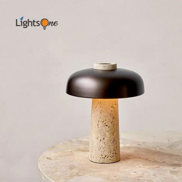 

table lamps terrazzo japanese b&b, study, bedroom, living room, designer soft decoration lamp