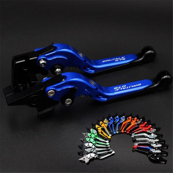 

motorcycle brakes for mv agusta brutale 675 2014 2021 folding extendable cnc moto adjustable clutch brake levers