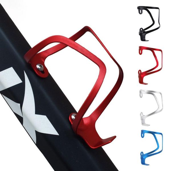 

bicycle water bottle holder aluminium alloy ultra light cycling road bike drink cup cage rack accessories bottles & cages