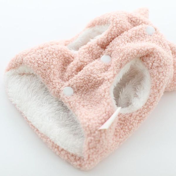 

cartoon dog vest winter clothes fleece warm coat jacket doggie puppy yorkshire poodle pomeranian bichon costume apparel