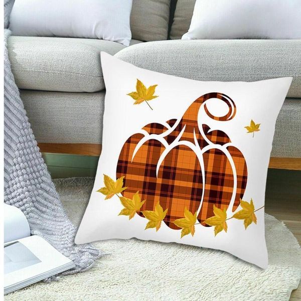 

pillow case cover autumn sofa cushion household velvet products peach fall decor skin j5c8