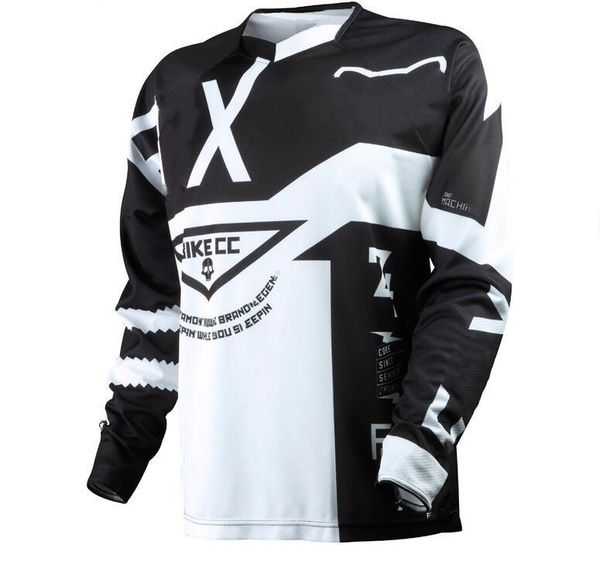 

summer motocross riding polyester quick-drying off-road long-sleeved t-shirt bike speed surrender