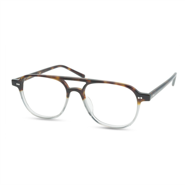 

fashion sunglasses frames large size acetate eyeglasses frame men retro optical eyewear pilot design clear lens prescription vintage myopia, Black
