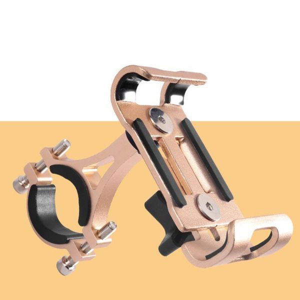 

car & truck racks gps handlebar mount holder aluminum motorcycle bike bicycle mtb for cell phone anti-vibration fixed bracket riding equipme
