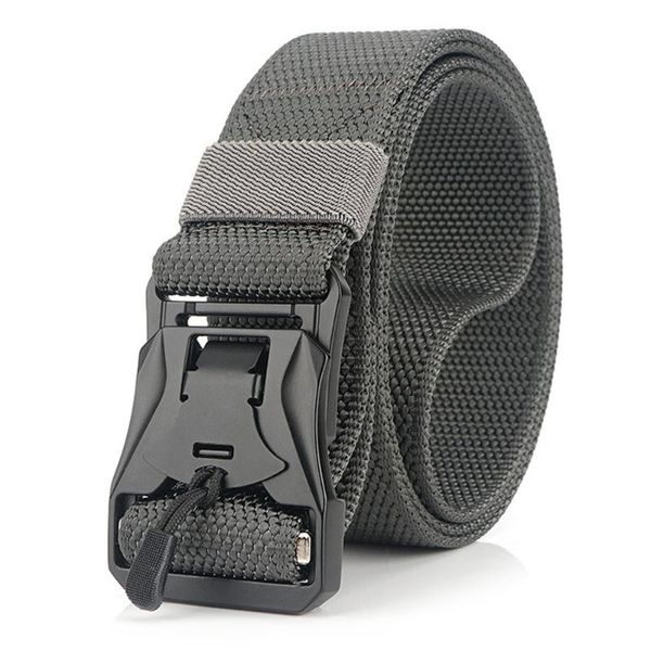 

stuff sacks army belt men women belts 49.2 inch adjustable webbing with quick release magnetic buckle for camping hiking
